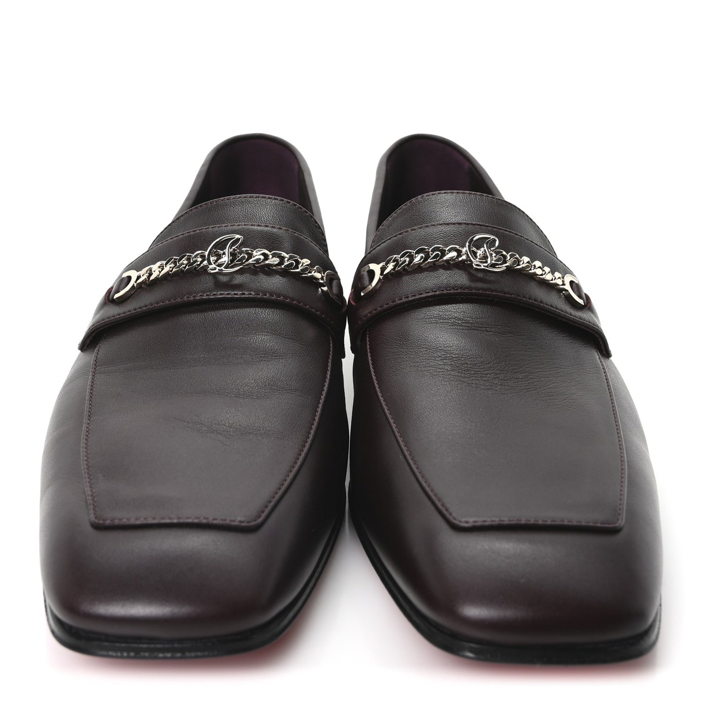 Calf Glove MJ Mock Womens Flat 39 Merlot