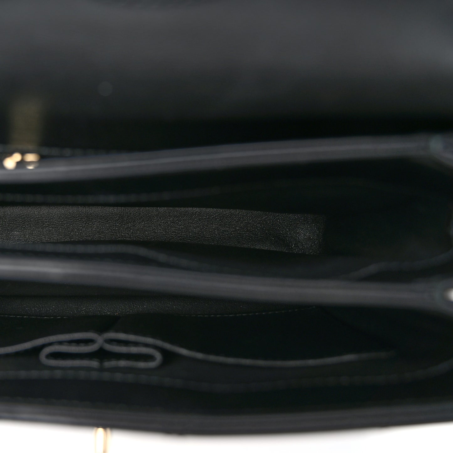 Lambskin Quilted Small Trendy CC Dual Handle Flap Bag Black