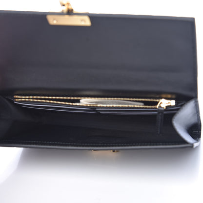 Gucci Guccissima Padlock Clutch Black 5 of 10