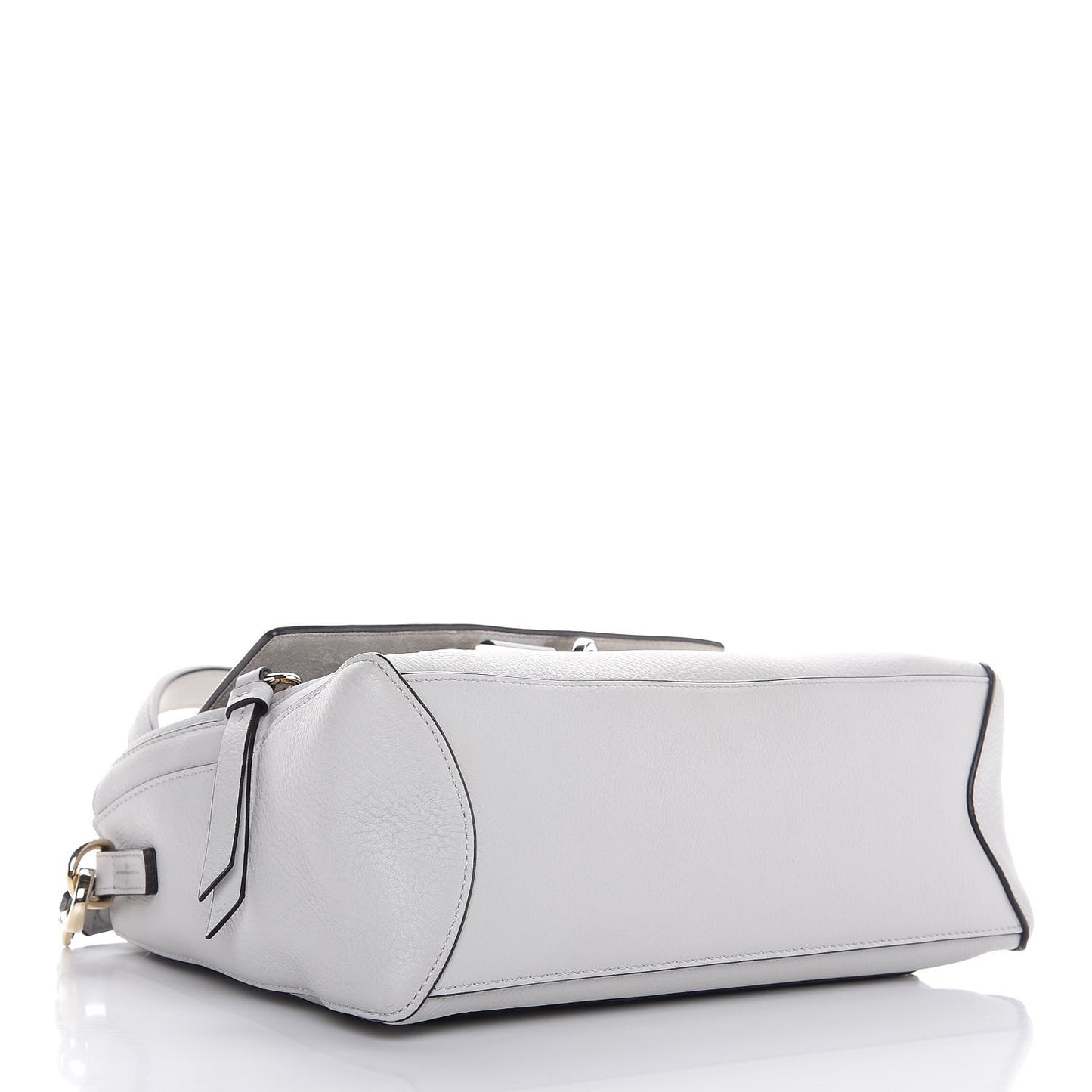 Calfskin Small Faye Day Shoulder Bag Airy Grey