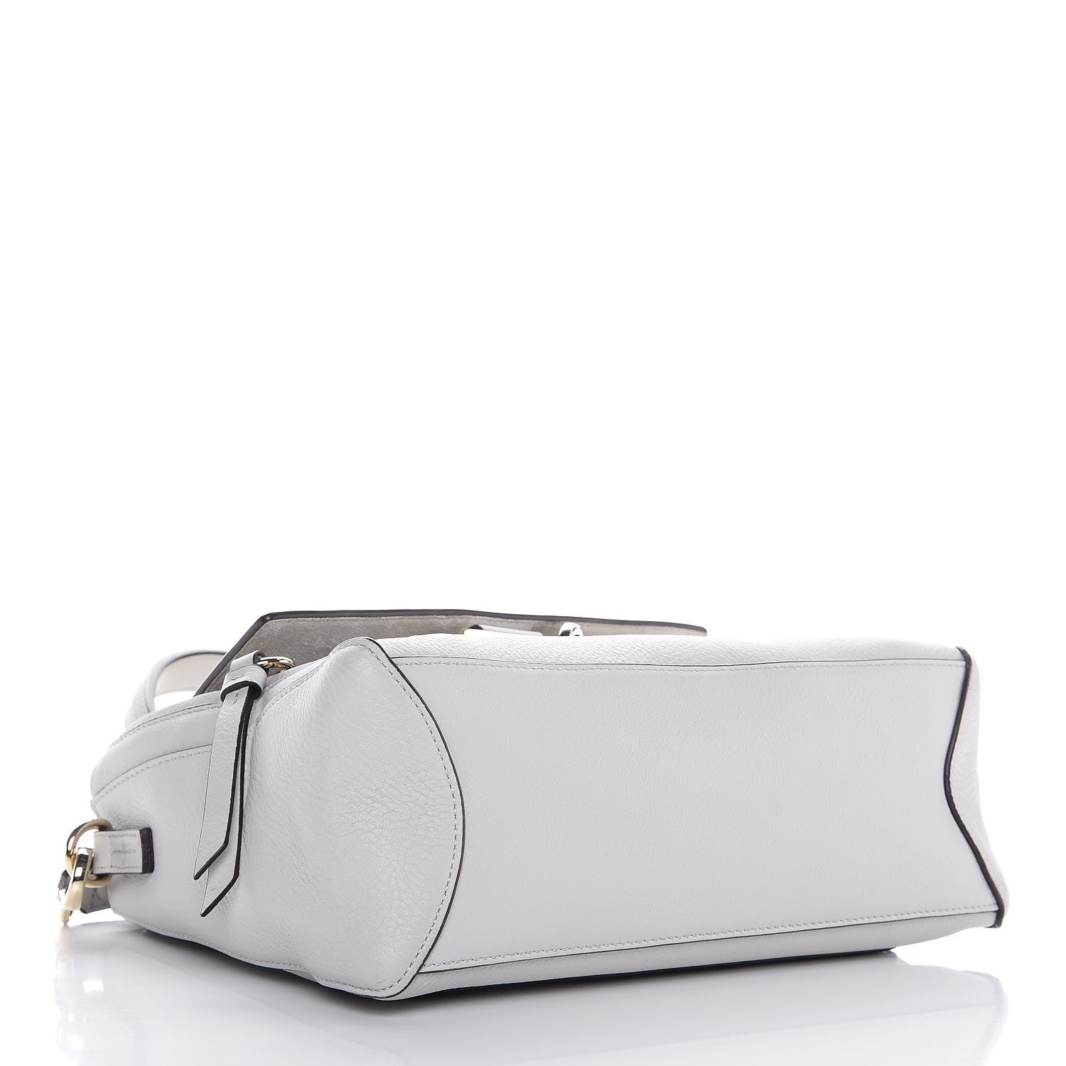 Chloe Calfskin Small Faye Day Shoulder Bag Airy Grey 5 of 9