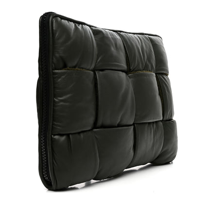 Bottega Veneta Calfskin Maxi Intrecciato Puffy Laptop Pouch Camping 3 of 6