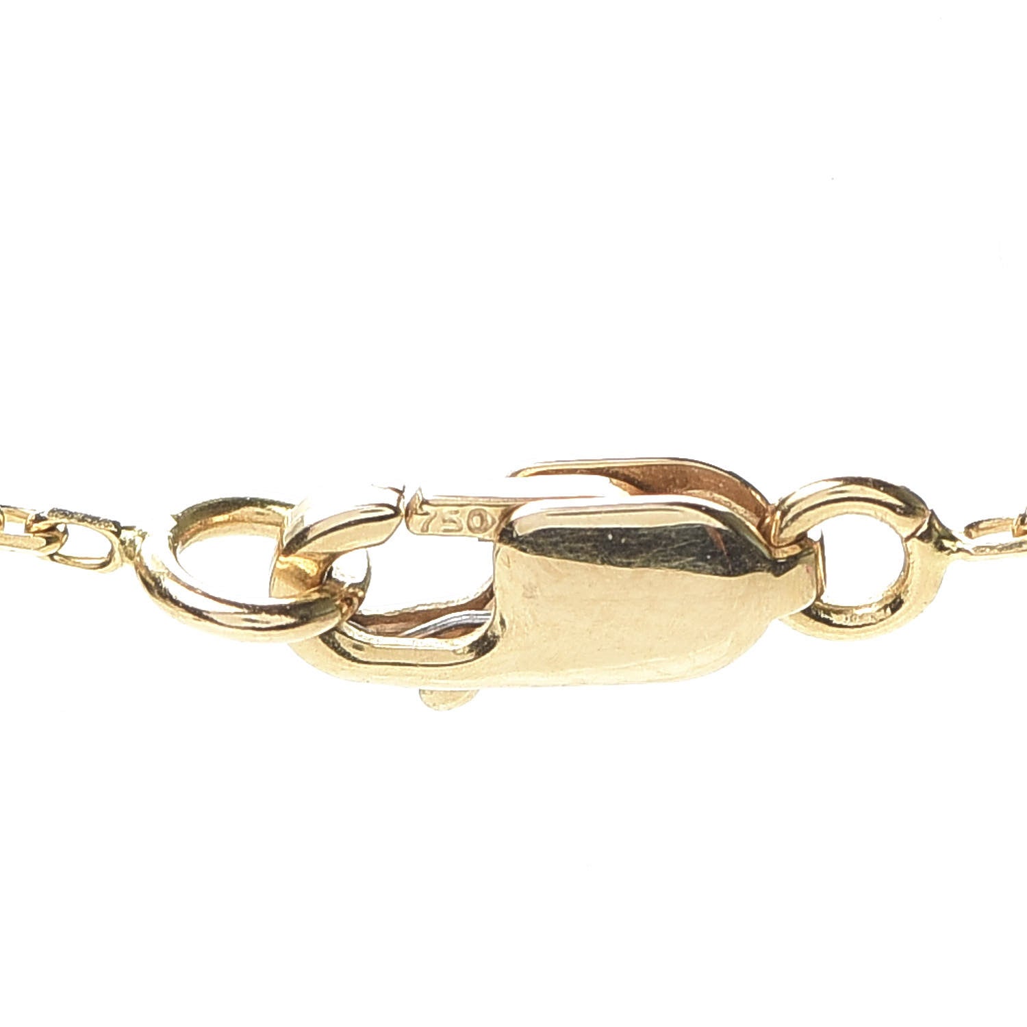 Van Cleef & Arpels 18K Yellow Gold Mother of Pearl Sweet Alhambra Butterfly Pendant Necklace 4 of 7