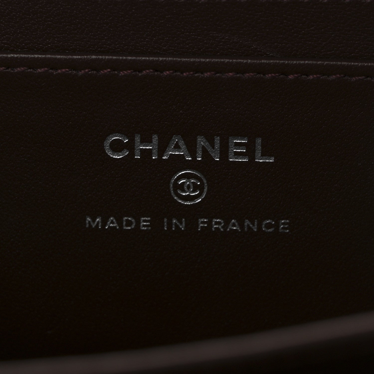 Chanel Caviar Quilted CC Vanity Case With Chain Black 6 of 10