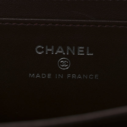 Chanel Caviar Quilted CC Vanity Case With Chain Black 6 of 10
