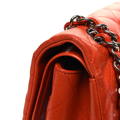 Chanel Lambskin Quilted Jumbo Double Flap Red 13 of 13
