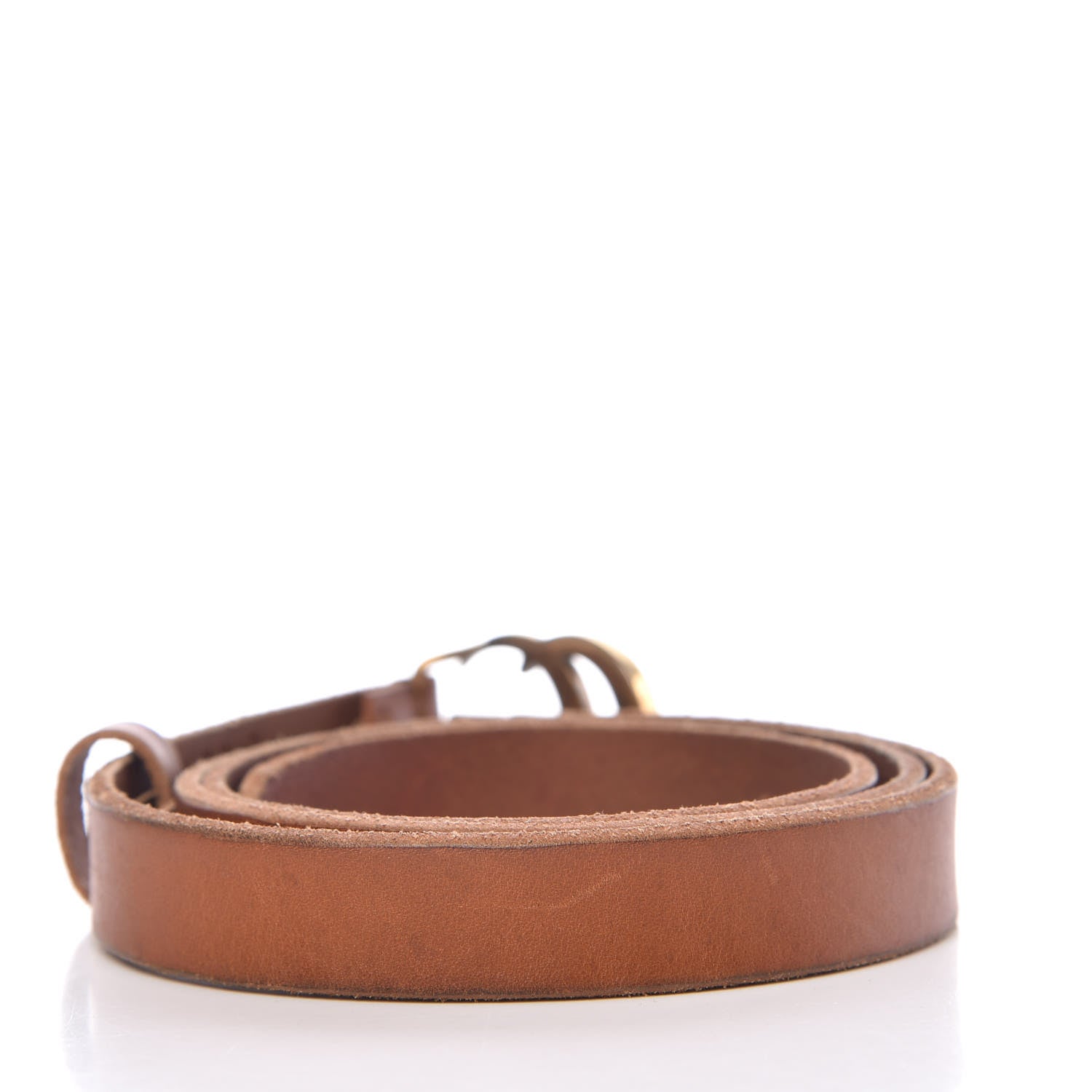 Gucci Faded Calfskin Double G 20mm Belt 85 34 Cuir 3 of 7