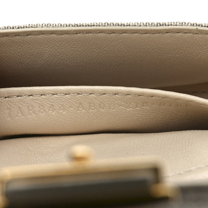 Fendi Kuban Canvas FF Embroidered Nano Baguette Charm Grezzo Multicolor 13 of 17