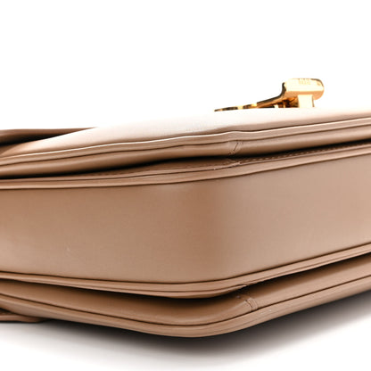 Celine Shiny Calfskin Medium C Bag Camel 9 of 10