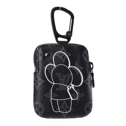 Louis Vuitton Monogram Eclipse Vivienne Zipper Key Ring 4 of 7