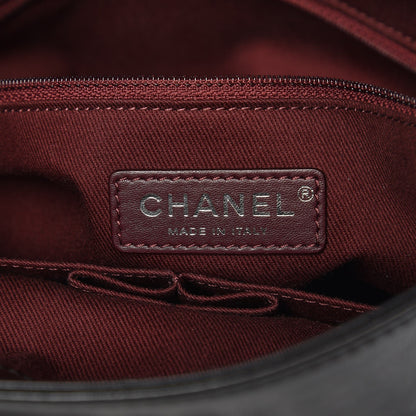 Chanel Aged Calfskin Quilted Mad About Quilting Hobo Black 6 of 7