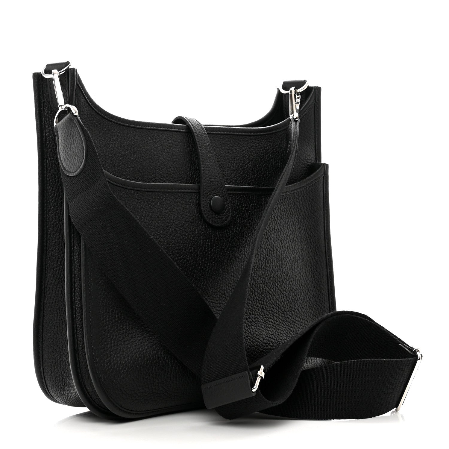 Hermes Taurillon Clemence Evelyne III PM Black 3 of 9