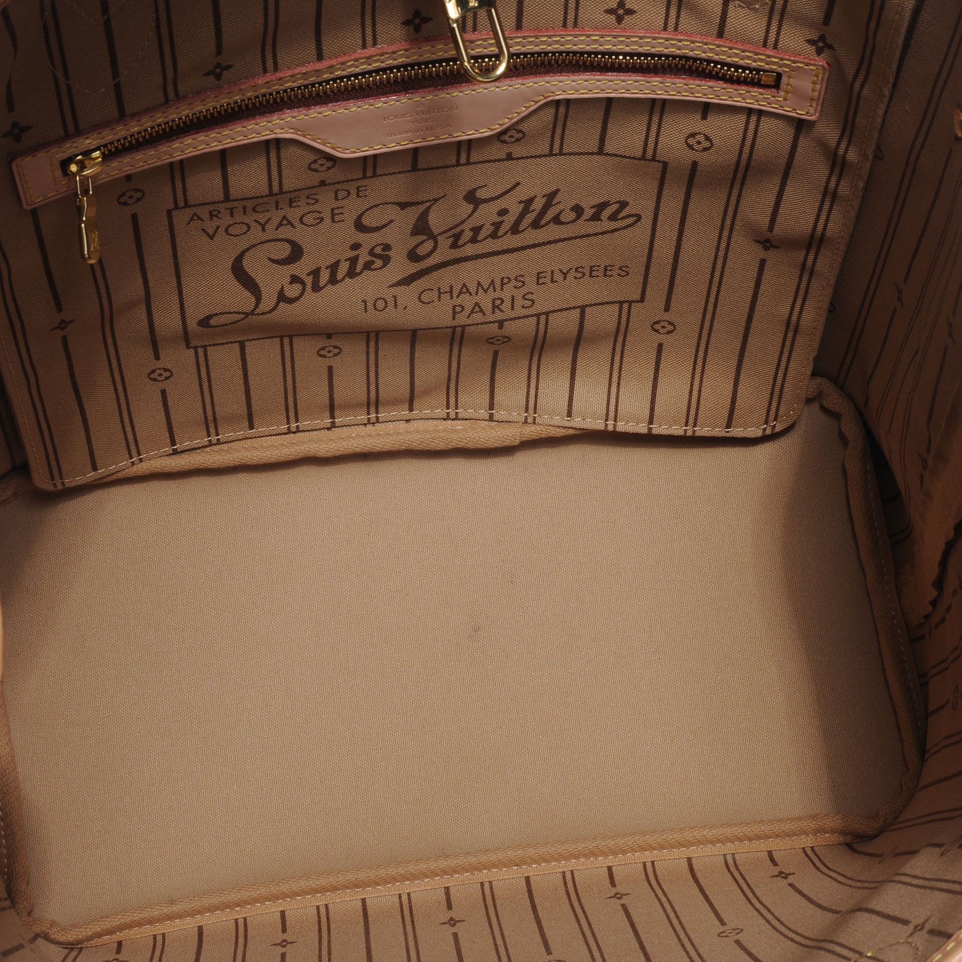 Louis Vuitton Monogram Neverfull MM 5 of 7