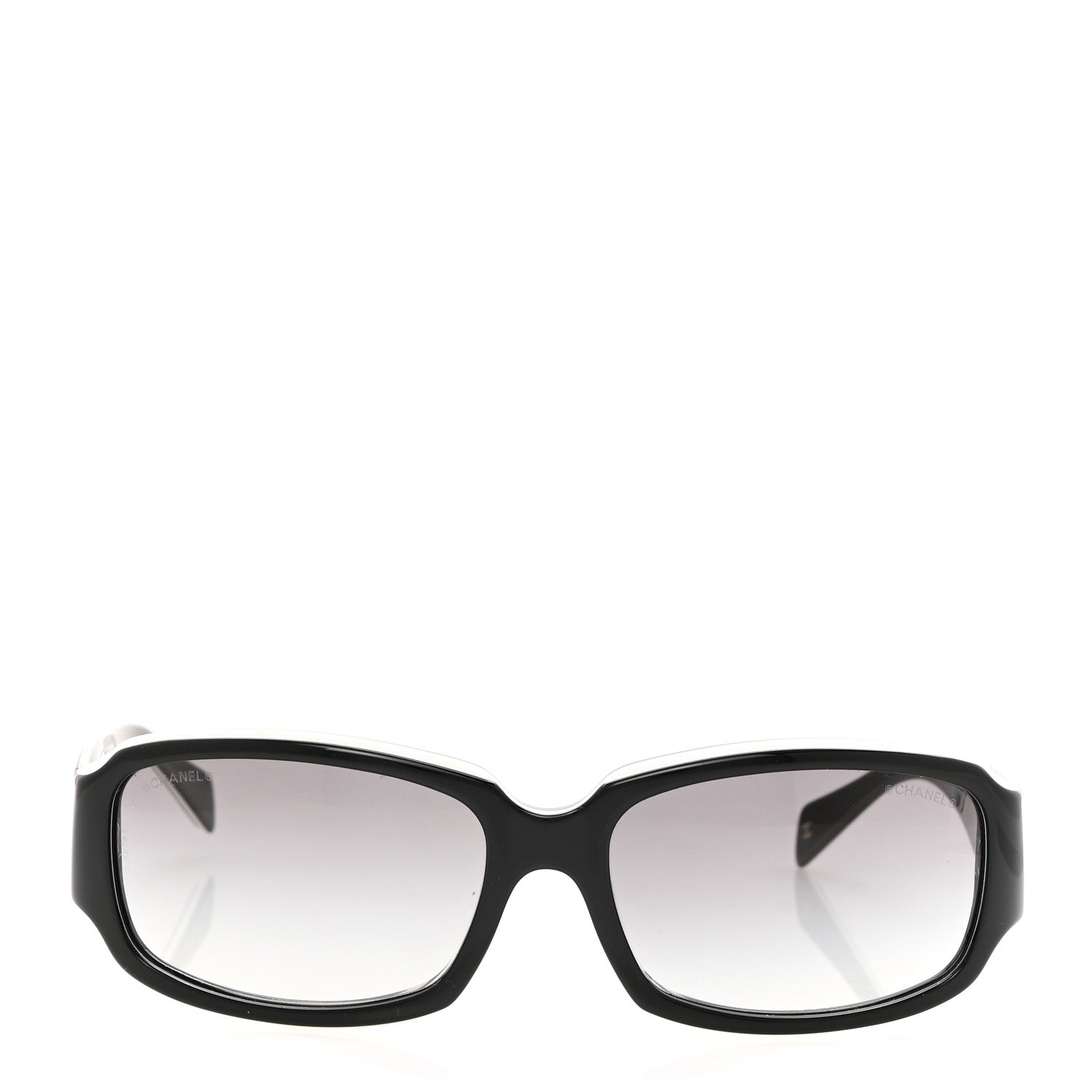 Chanel CC Sunglasses 5144 Black White 2 of 8