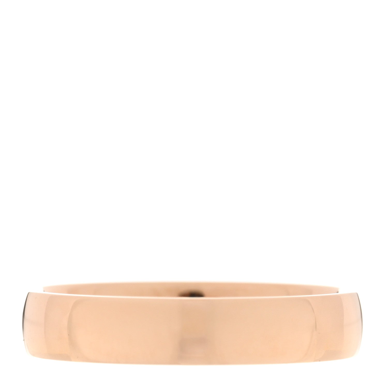 Hermes 18K Rose Gold Diamond Ever Herakles Wedding Band Ring 52 6 3 of 5