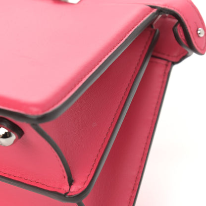 Fendi Shiny Nappa Petite Peekaboo I SEE U Satchel Lampone 12 of 14