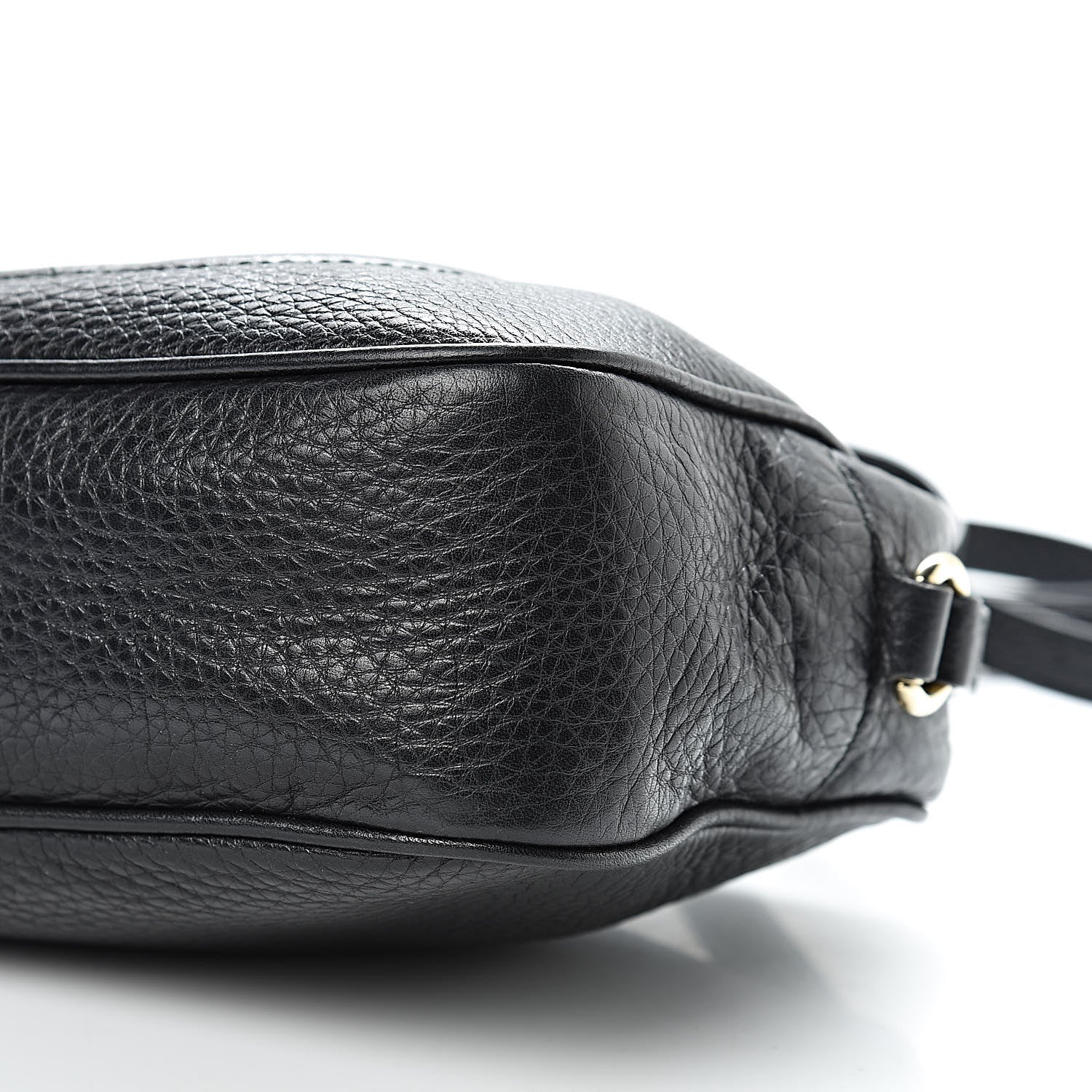 Gucci Pebbled Calfskin Small Soho Disco Bag Black 9 of 15