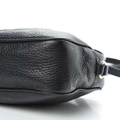 Gucci Pebbled Calfskin Small Soho Disco Bag Black 9 of 15