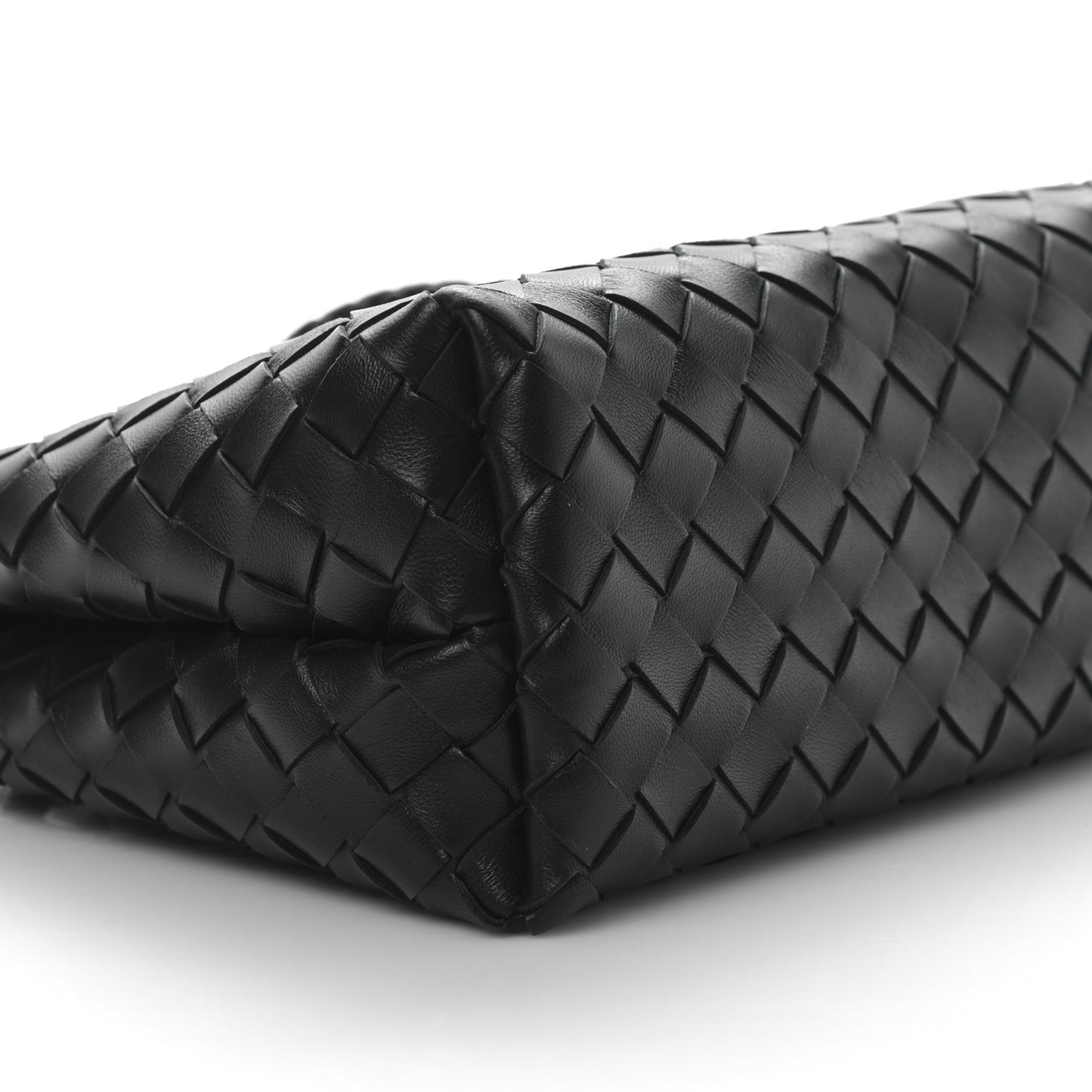 Nappa Intrecciato Small Andiamo Shoulder Bag Black