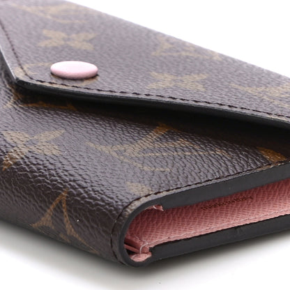 Louis Vuitton Monogram Victorine Wallet Rose Ballerine 9 of 10