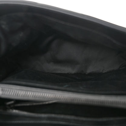 Saint Laurent Calfskin Y Quilted Monogram Monochrome Medium Loulou Chain Satchel Black 5 of 10