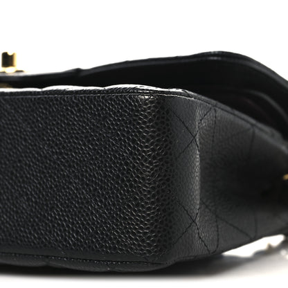 Chanel Caviar Quilted Small Double Flap Black 10 of 10