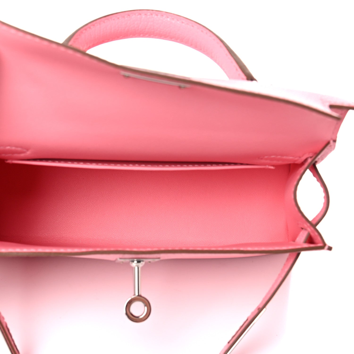 Hermes Chevre Mysore Mini Kelly Sellier 20 Rose Confetti 5 of 29