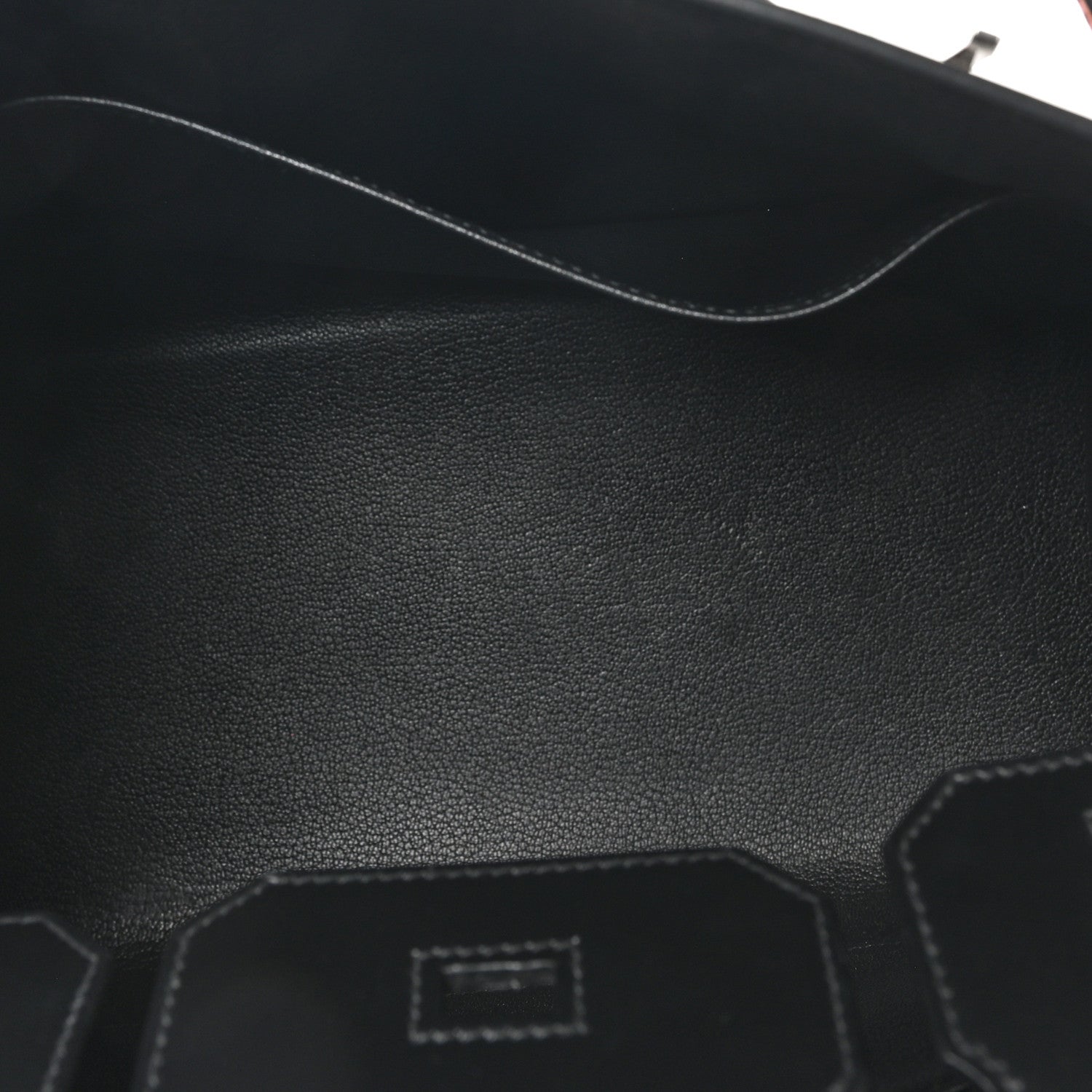 Hermes Box Birkin Sellier 30 Black 5 of 12