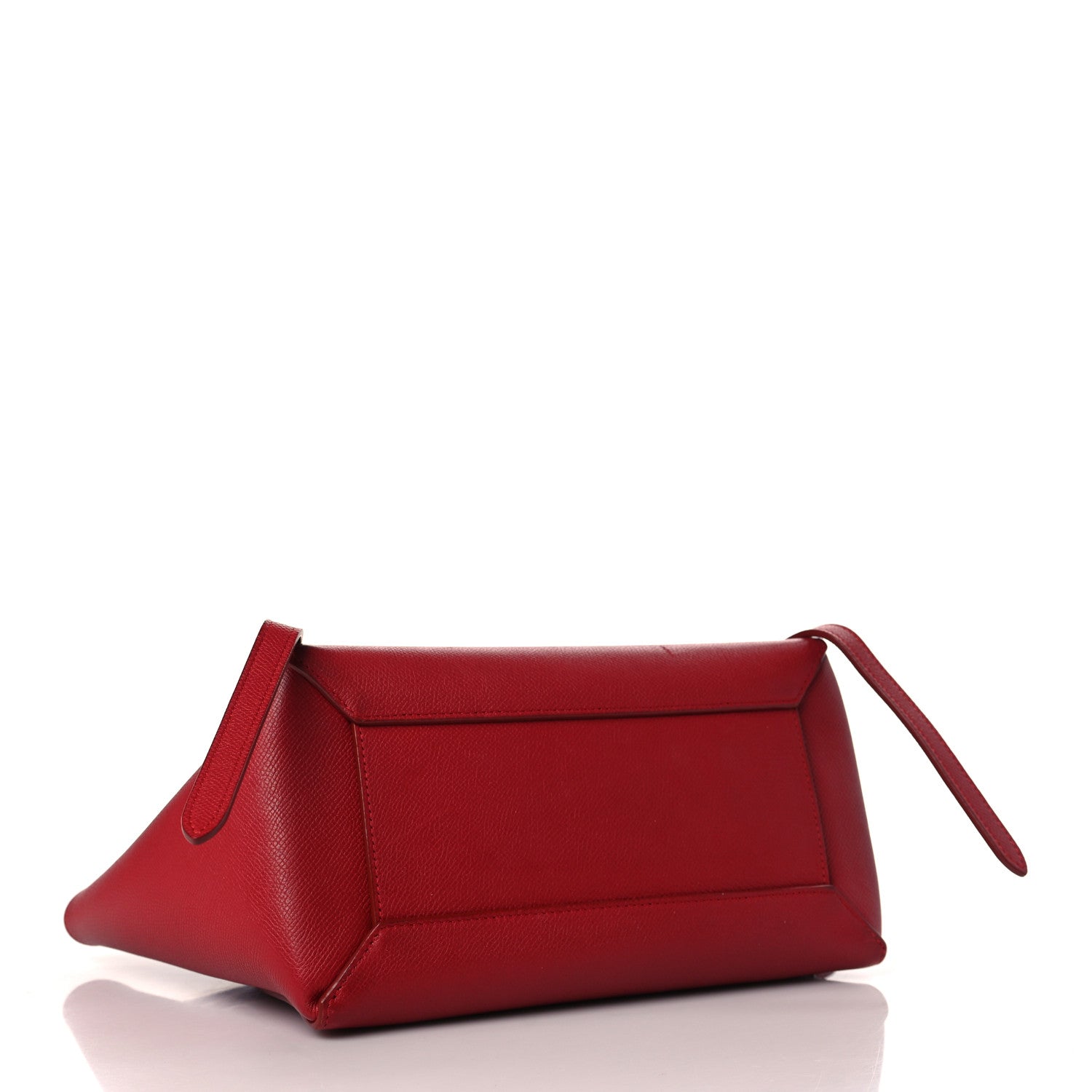 Celine Baby Grained Calfskin Micro Belt Bag Coquelicot 4 of 11