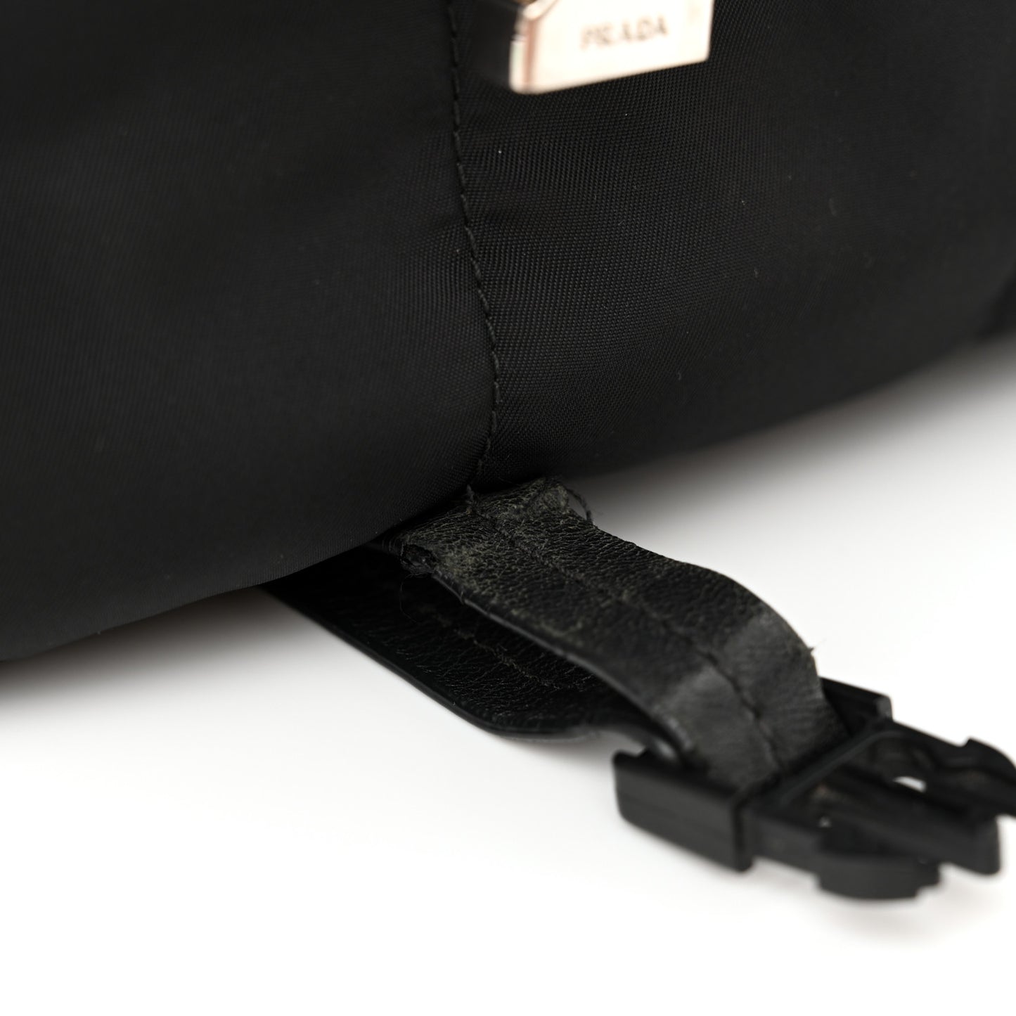 Tessuto Nylon Bomber Messenger Black