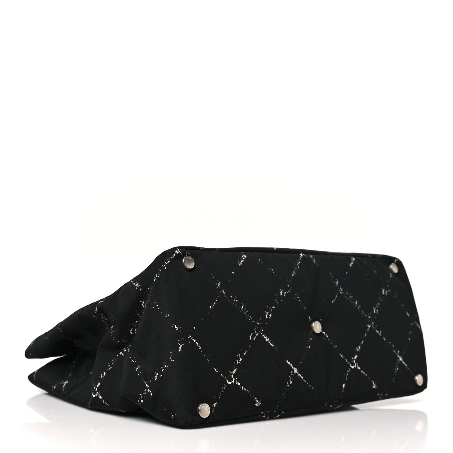 Nylon Travel Toiletry Tote Black