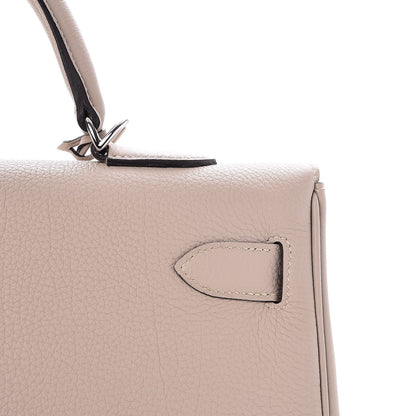 Hermes Togo Kelly Retourne 40 Gris Tourterelle 27 of 32