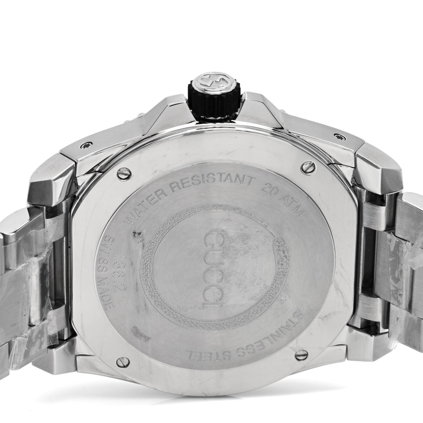 Stainless Steel 45mm Dive Snake Quartz Watch Black