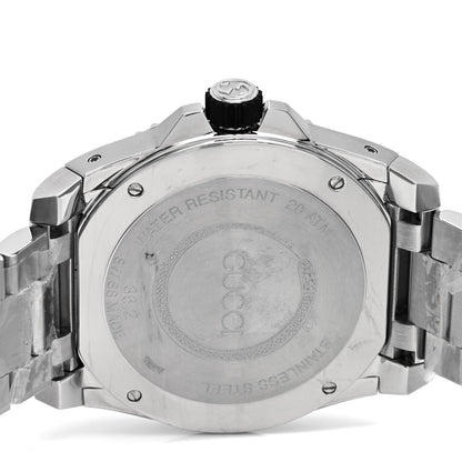 Gucci Stainless Steel 45mm Dive Snake Quartz Watch Black 4 of 4