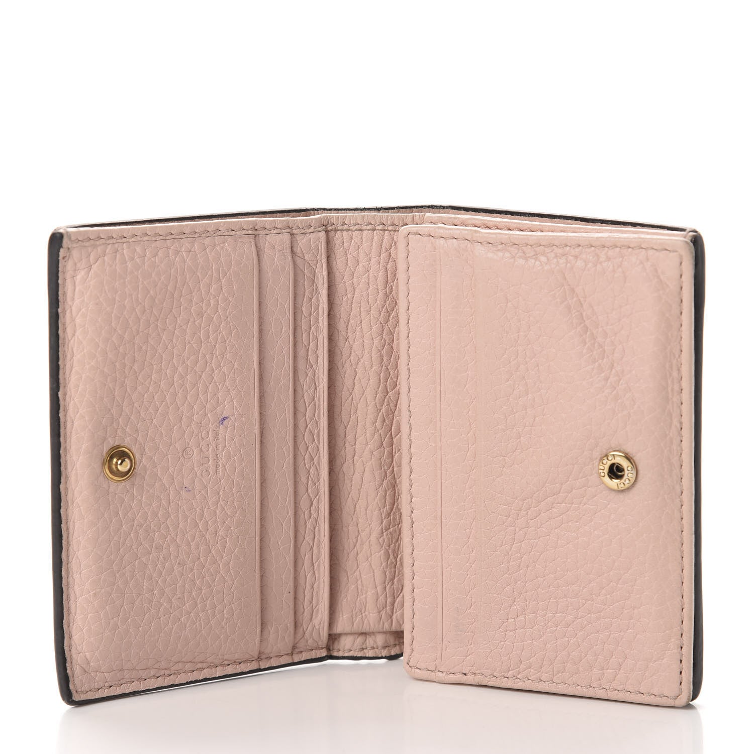 Gucci Cellarius Calfskin Blind for Love Animalier Card Case Perfect Pink 5 of 9