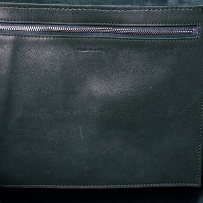 Celine Smooth Calfskin Medium Big Bag Dark Green 11 of 11