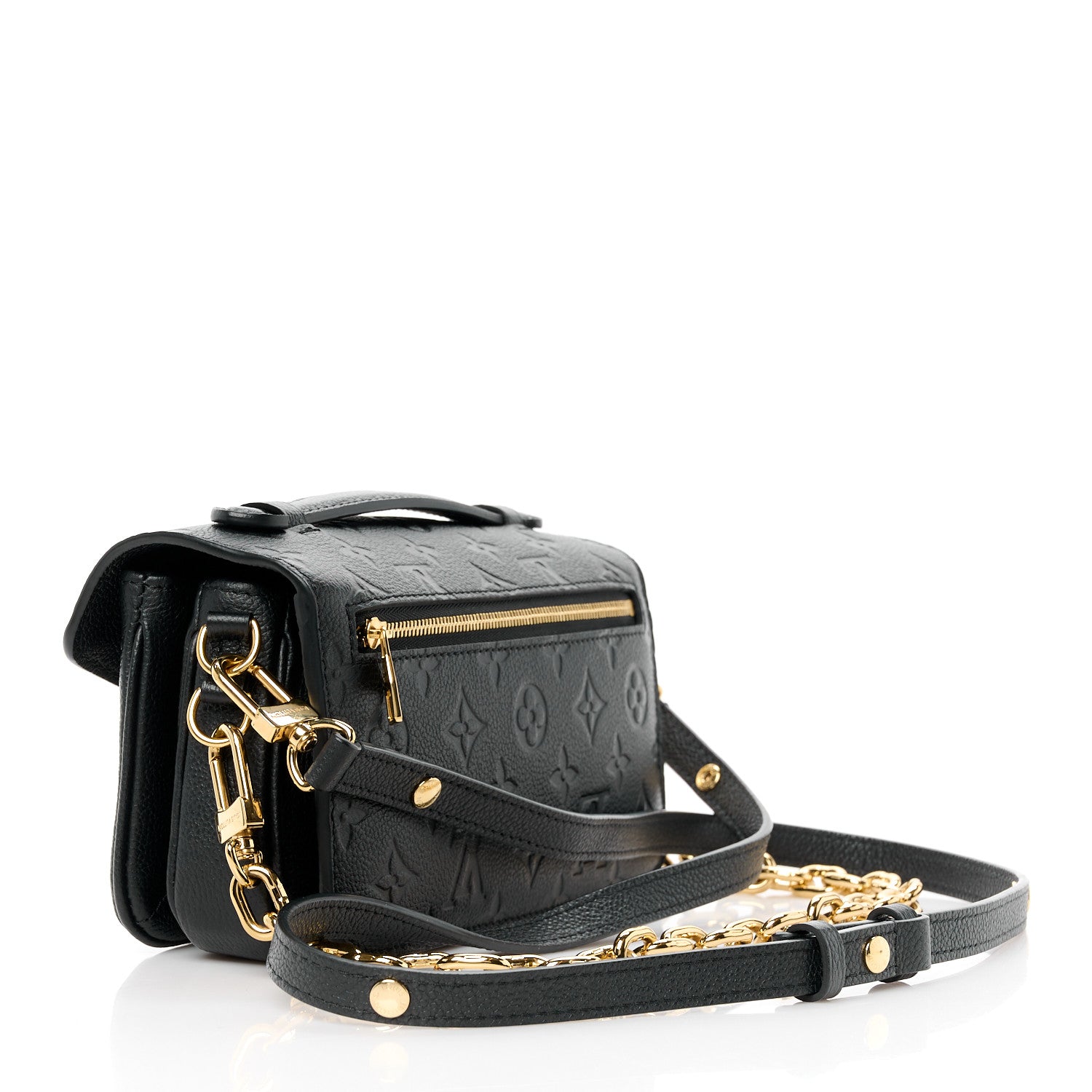 Louis Vuitton Empreinte Pochette Metis East West Black 3 of 9