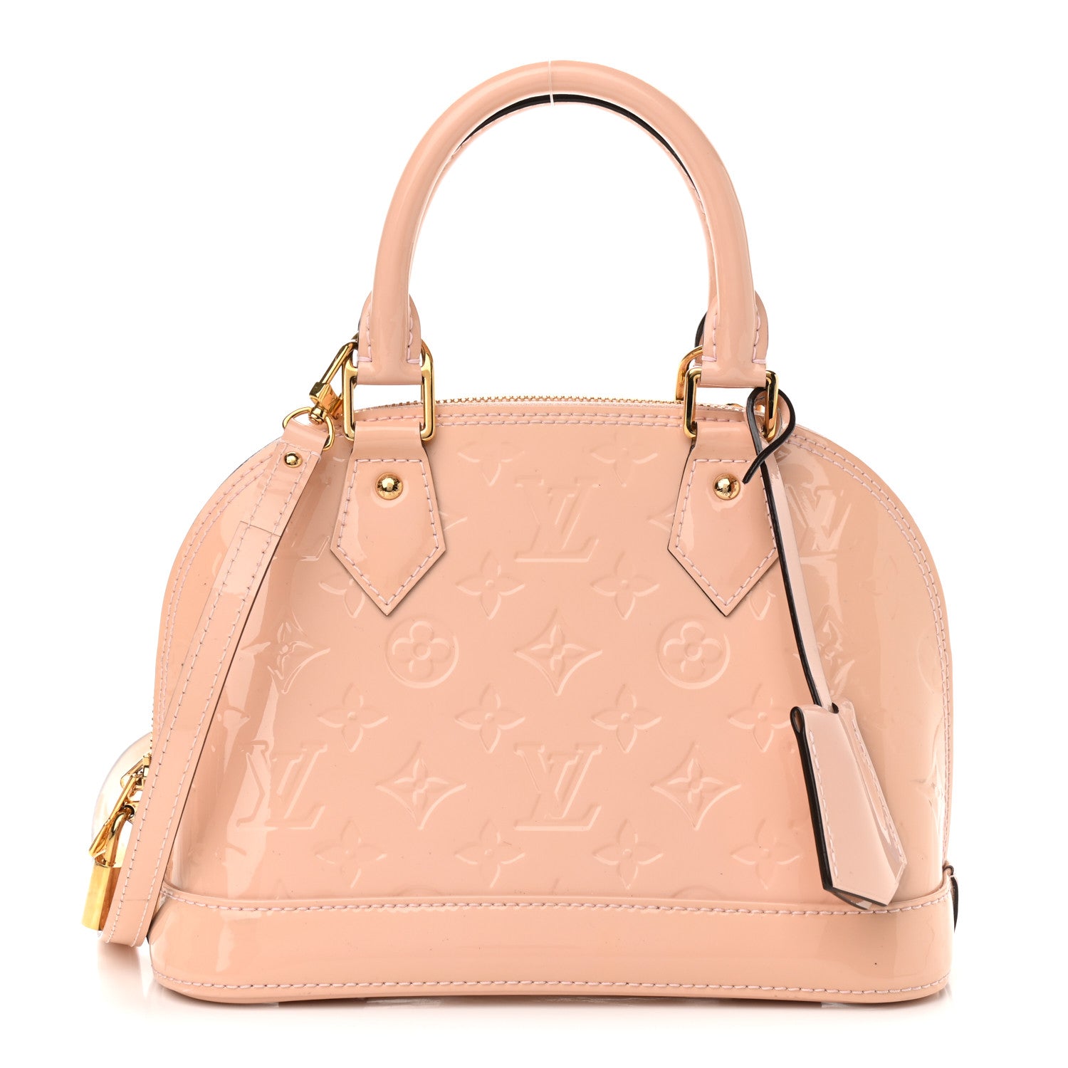 Louis Vuitton Vernis Alma BB Rose Ballerine 1 of 10