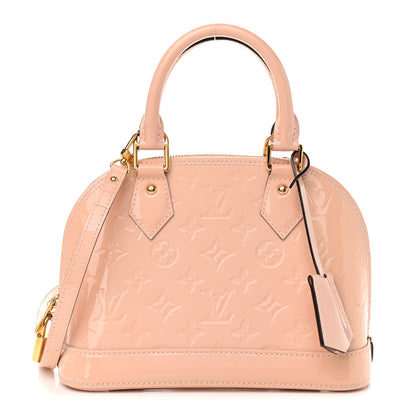 Louis Vuitton Vernis Alma BB Rose Ballerine 1 of 10