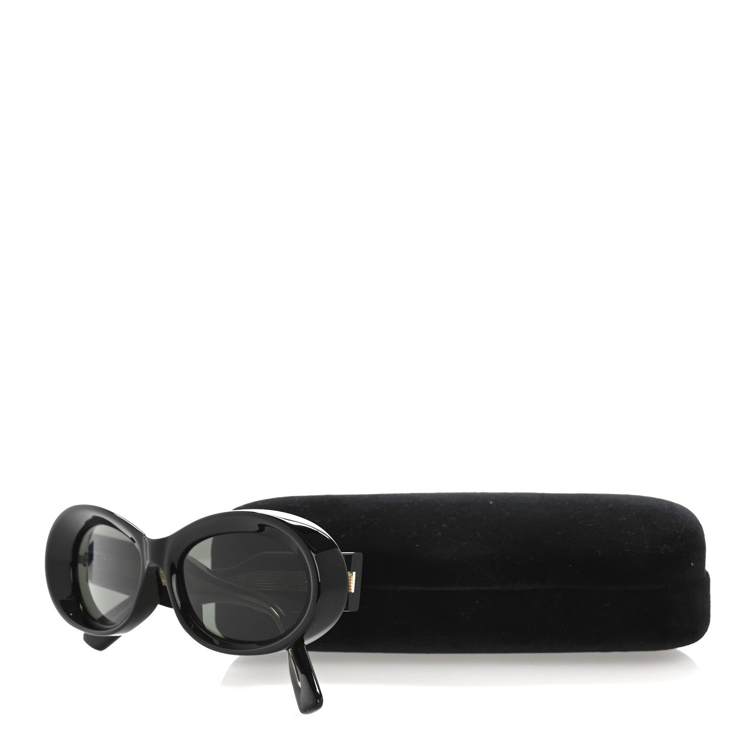 Gucci Acetate Oval Frame GG1527S Sunglasses Black 8 of 8