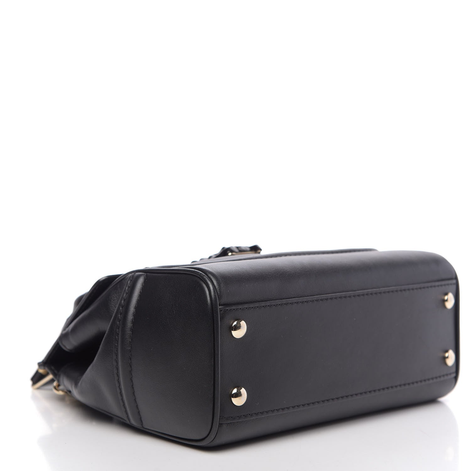 Versace Calfskin Medium Palazzo Empire Bag Black 5 of 14