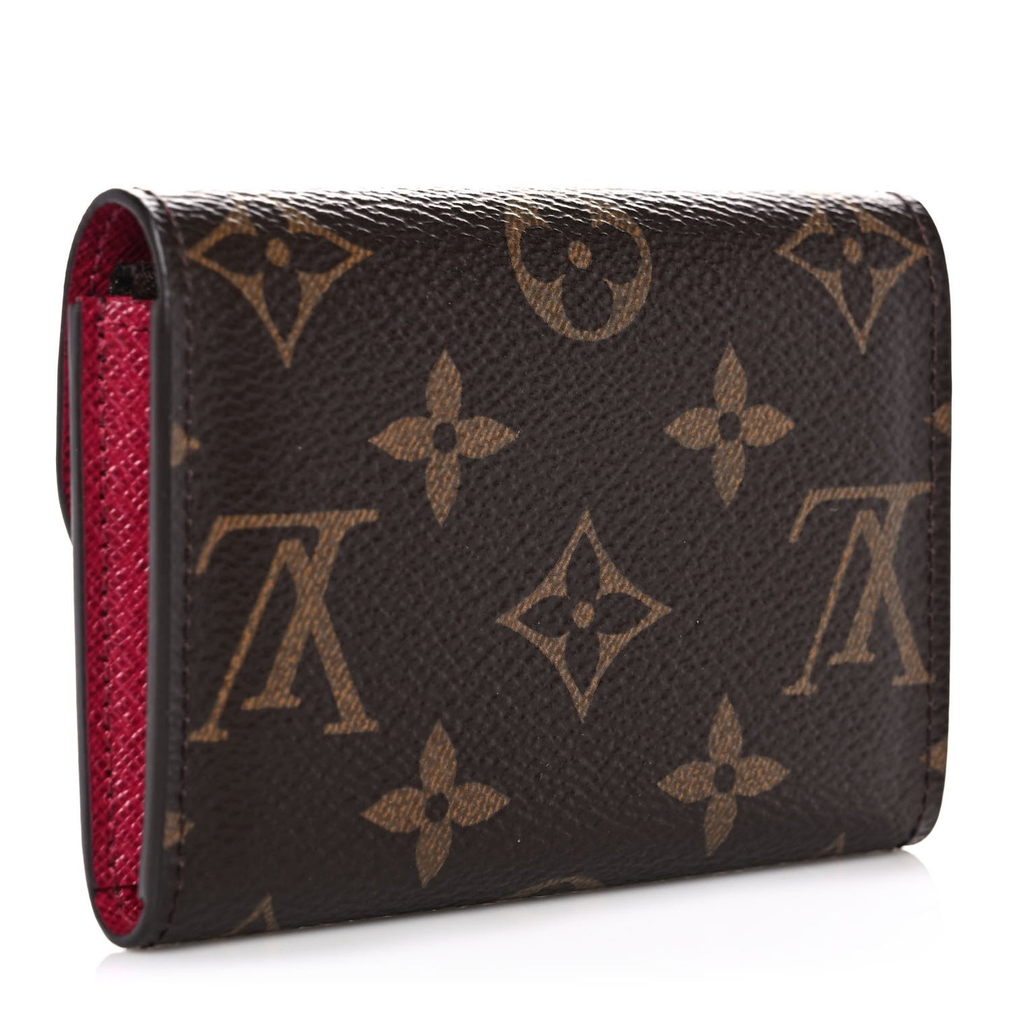 Monogram Rosalie Coin Purse Fuchsia