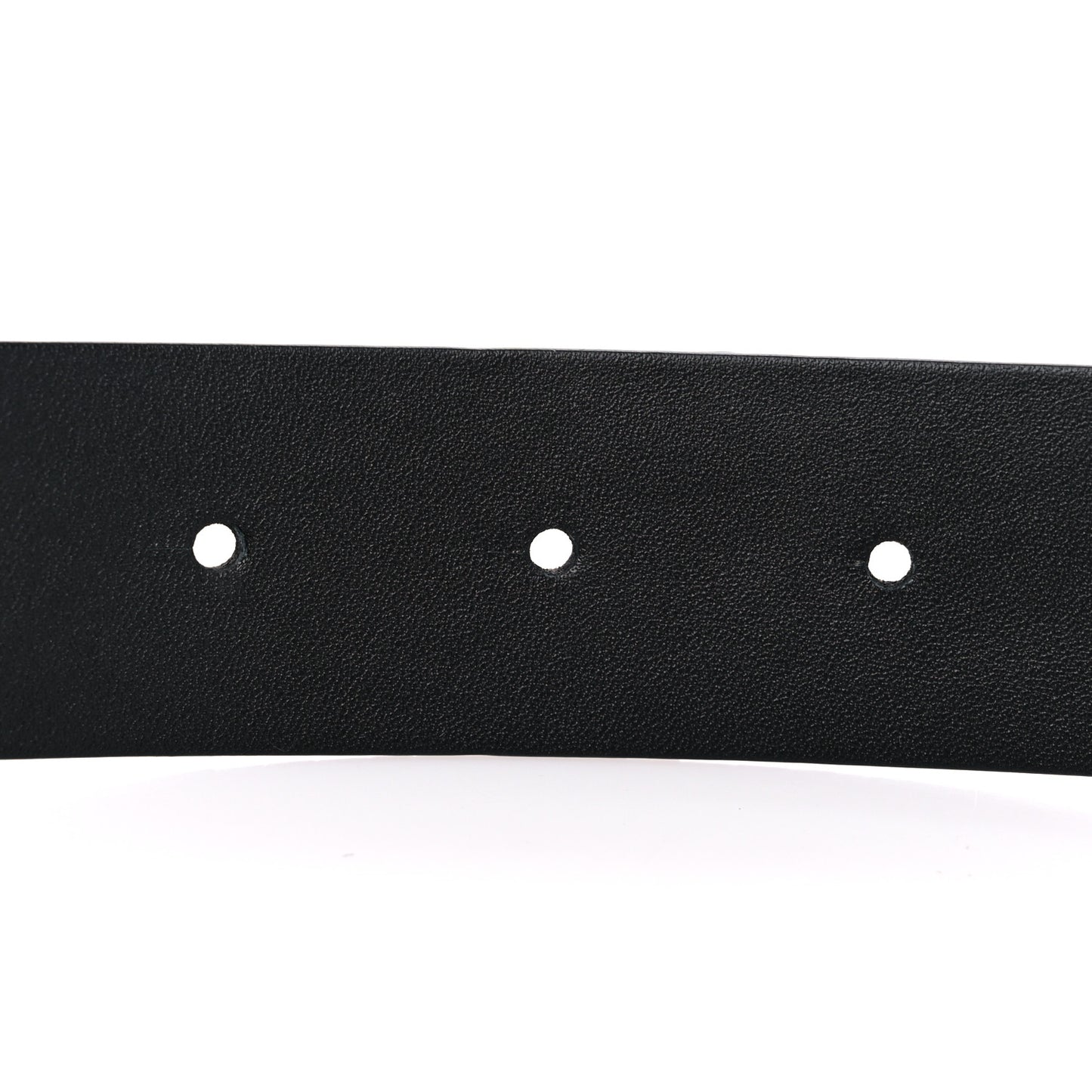 Lizard Embossed Calfskin Gripoix Poured Glass Along The Nile CC Belt 90 36 Black