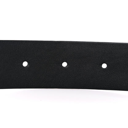 Chanel Lizard Embossed Calfskin Gripoix Poured Glass Along The Nile CC Belt 90 36 Black 4 of 4