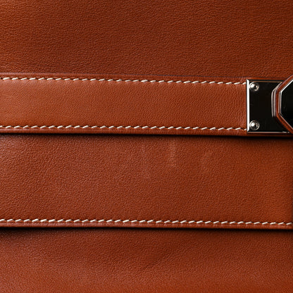 Hermes Veau Sikkim Kelly Relax 50 Gold 15 of 19