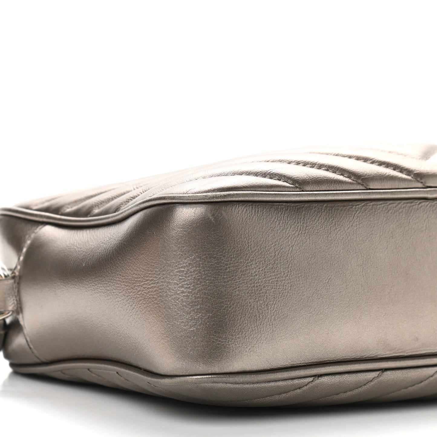 Calfskin Matelasse Monogram Lou Camera Bag Piombo