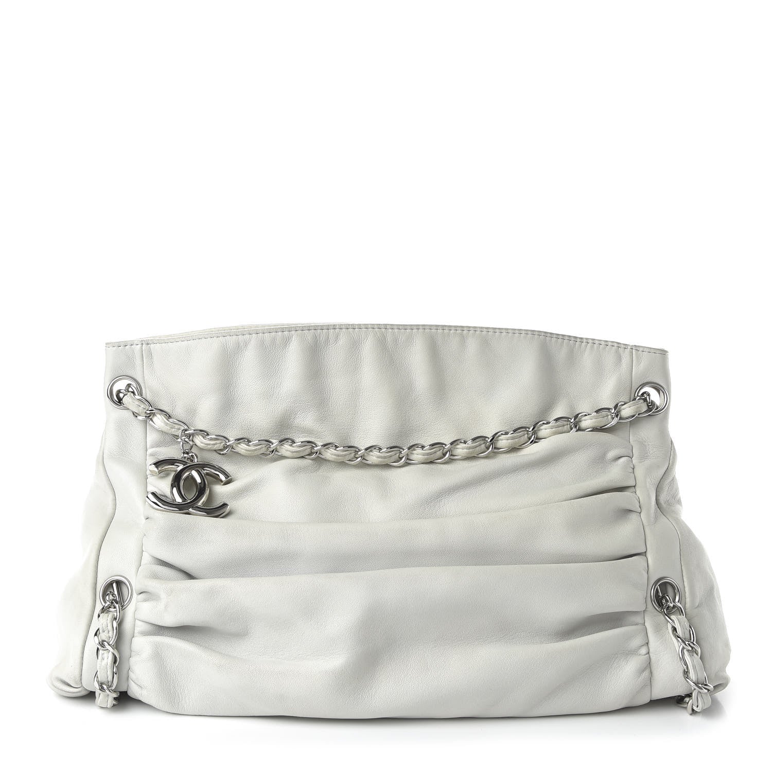 Chanel Lambskin Sharpei Bag White 1 of 11