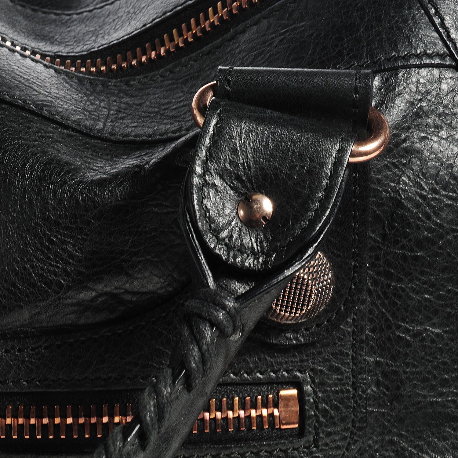 Balenciaga Agneau Giant 21 Rose Gold Hardware Work Black 5 of 11