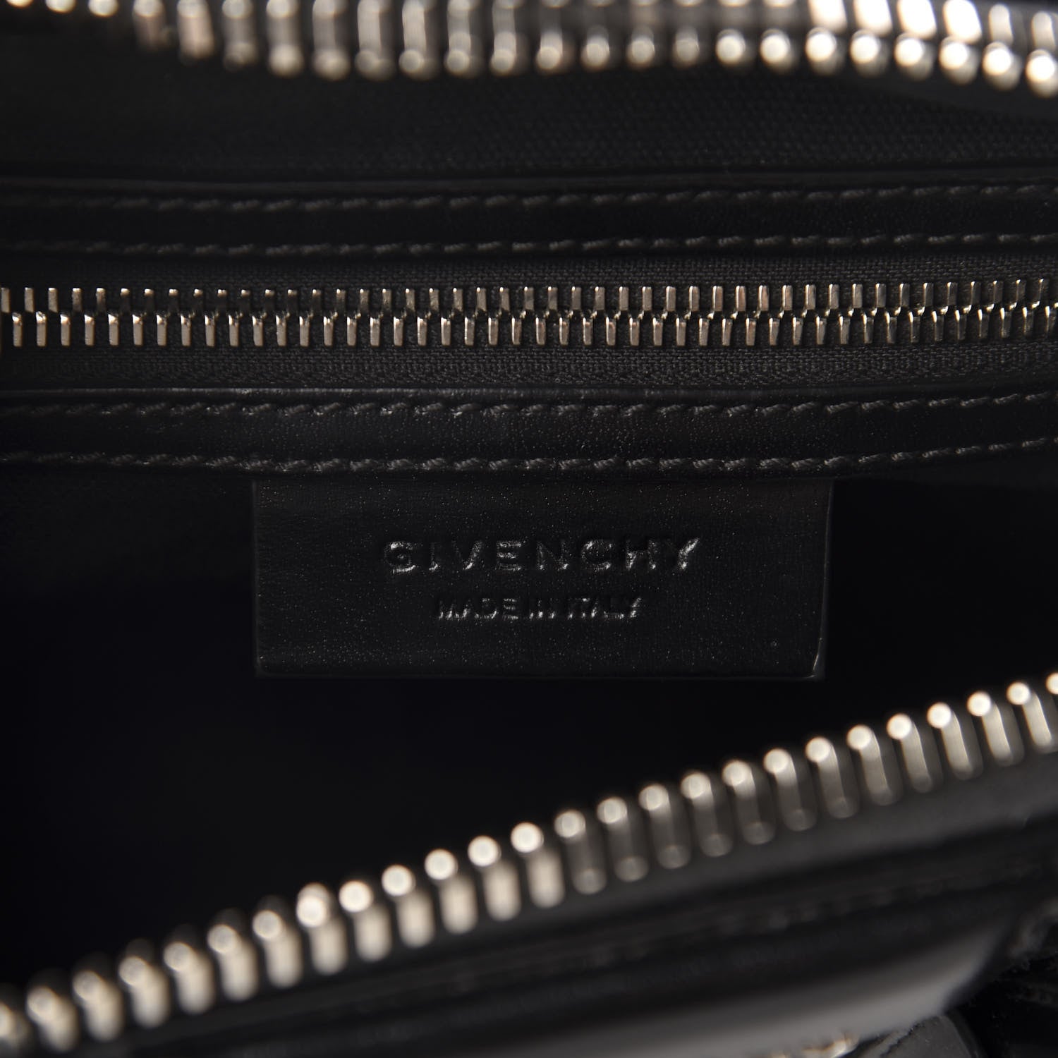 Givenchy Shiny Lord Calfskin Mini Antigona Black 8 of 10