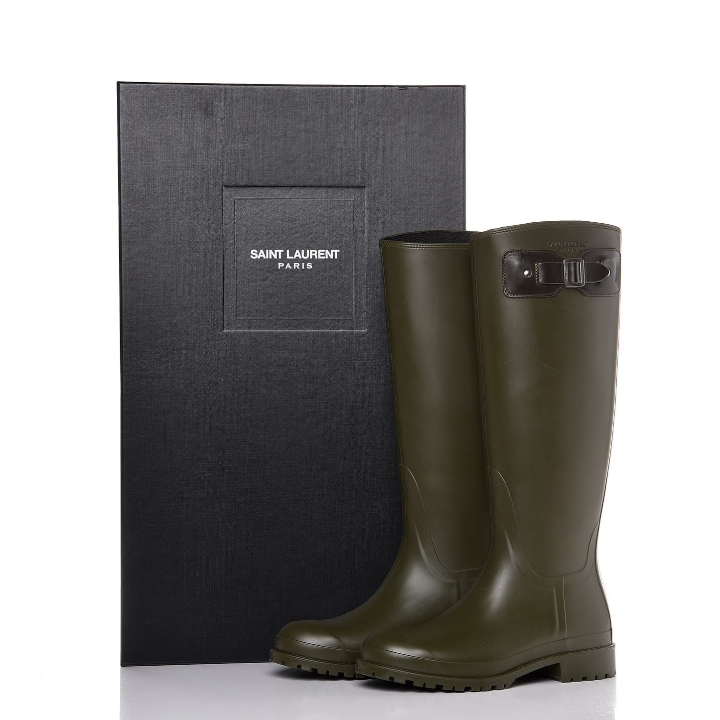 Rubber Festival 25 High Rain Boots 38 Khaki
